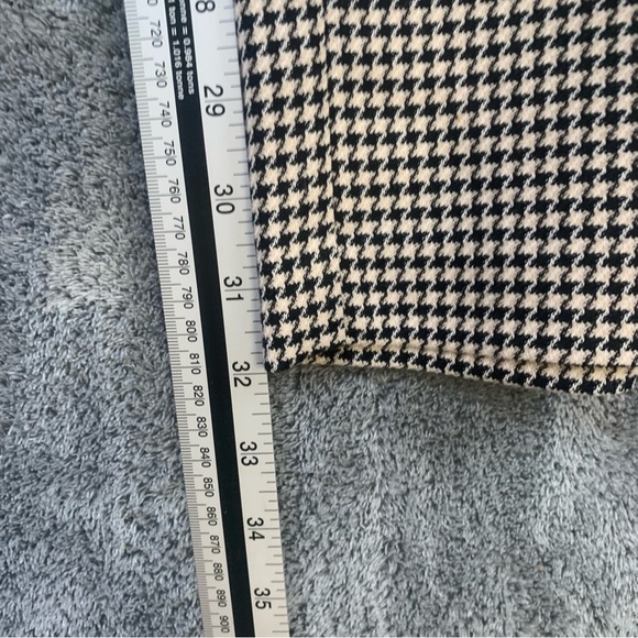 Ricki’s Wide Leg Herringbone Black & White Size 12L Pockets 32” Inseam Classic - Picture 5 of 10